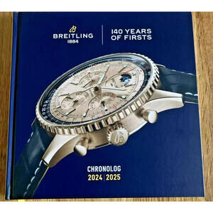 Breitling 2024 2025 Chronolog Watch Hard Cover brand new